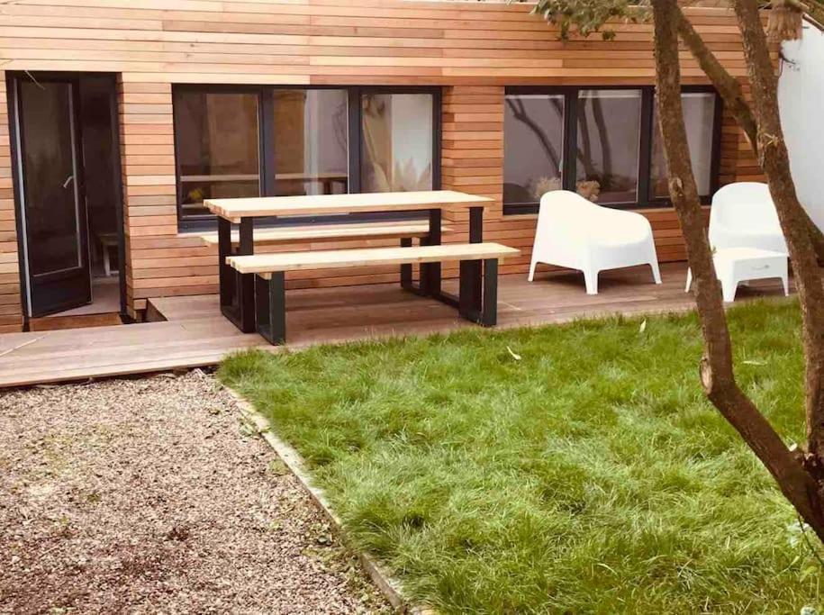 Logement Avec Jardin A 200M De La Digue Wimereux Ngoại thất bức ảnh